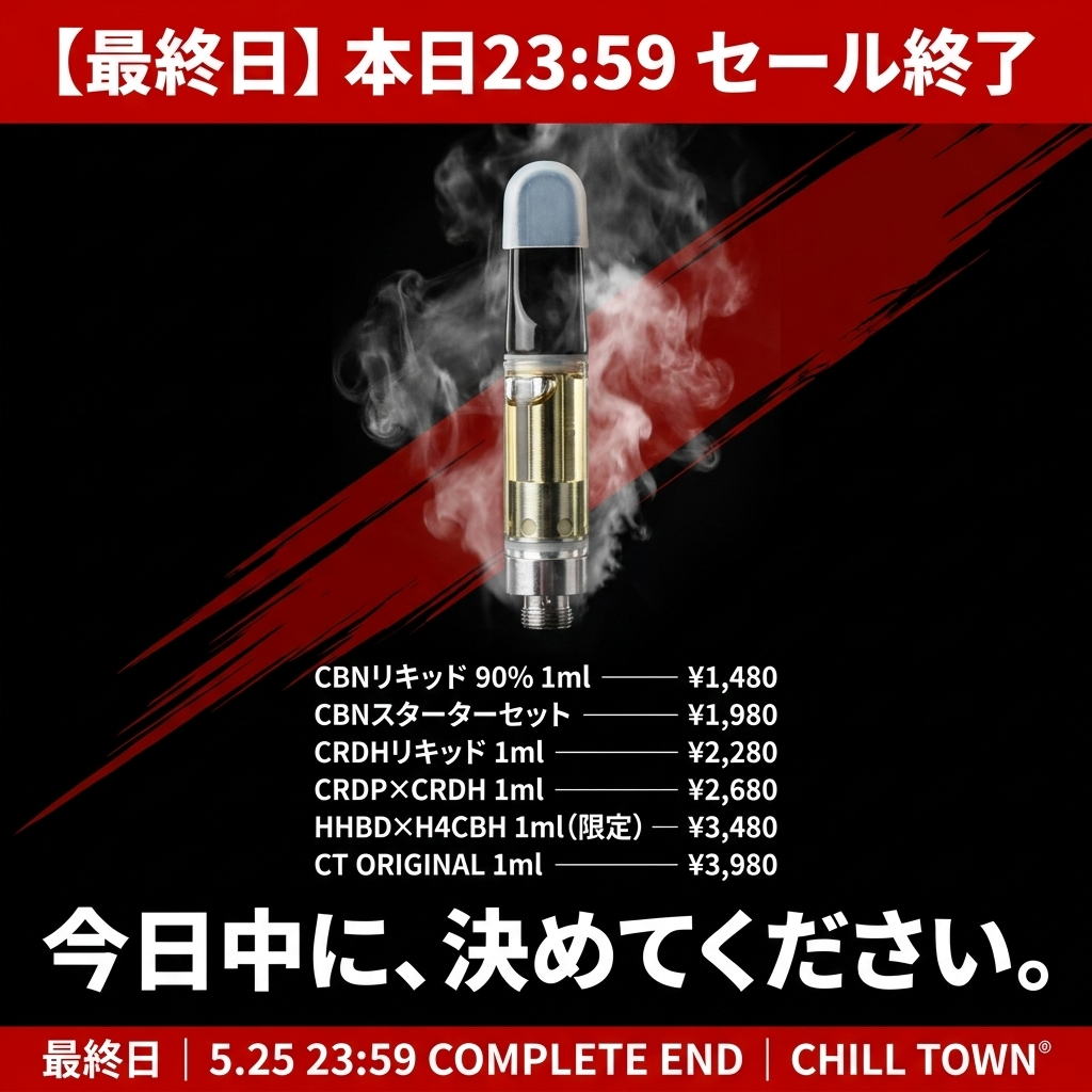 HHBD×H4CBH配合リキッド 1.0ml